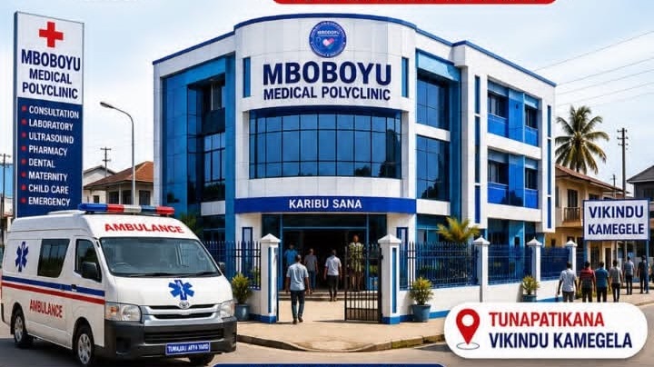 Doctor consulting a patient at Mboboyu Medical Polyclinic